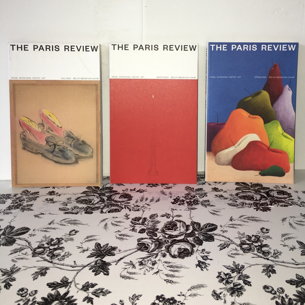 The Paris Review Magazine Set #245, 246, 247